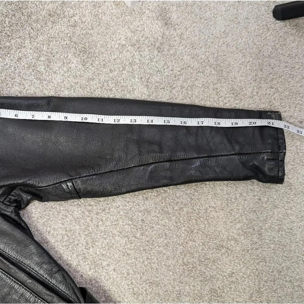 Vintage Force Leather Motorcycle Jacket - Picture 13 of 13